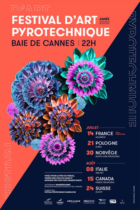 CANNES / BAIE DE CANNES – FESTIVAL D’ART PYROTECHNIQUE 2022